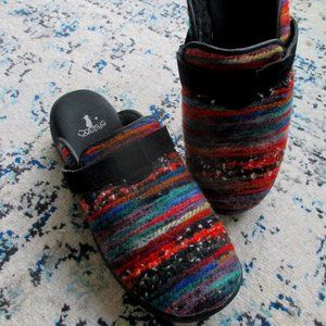 Corkeys Multicolor Mules Size 9 EUC